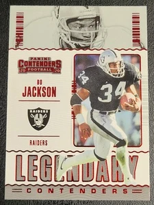 2020 Panini Contenders - Legendary Contenders Bo Jackson #LC-BJA Ruby - Bild 1 von 2