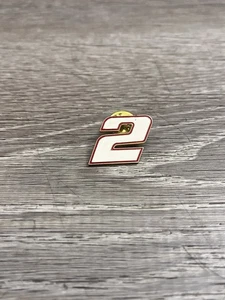 NASCAR Race Car #2 Rusty Wallace Lapel Collectible Racing Metal Pin - Picture 1 of 3