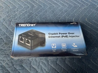 Inyector sellado TRENDnet TPE-113GI Gigabit Power over Ethernet (PoE) Foto 1 de 2