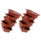  10PCS Plastic Bonsai Training Pots with Drainage Hole for Home Garden-OF
