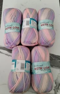 Woolcraft With Love DK 5 Balls X 100g Double Knitting Crochet Baby Yarn Shade619 - Picture 1 of 5