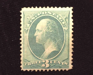 HS&C: Scott #158 Mint VF Regummed US Stamp - Picture 1 of 2