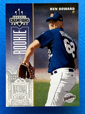 2003 Donruss Champions Ben Howard #213 - Image 1 of 2