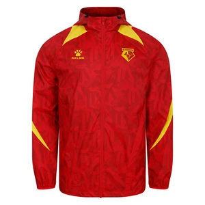 Watford FC 24/25 Adults Red Rain Jacket - Picture 1 of 3