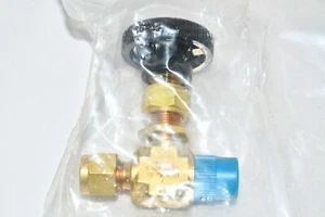 NEW Swagelok B-1RM4-S4-W20 Brass Integral Bonnet Needle Valve - Picture 1 of 3