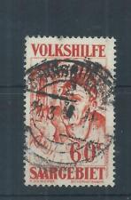 Saar stamps.  1931 Christmas Charity 60c used SG 144 CV £38 The Safetyman (Q878)