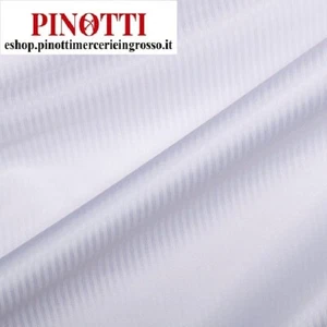 Tessuto Fodera Rigatino tasche pantaloni al Metro cotone 40% pl 60%/ alt. cm 150 - Picture 1 of 1