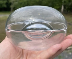 Futuristic Mid-Century Modern Cotte Crystal Jewelry Trinket Box Jar Vintage - Picture 1 of 21