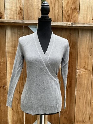 banana republic suéter envolvente top xs Foto 1 de 4