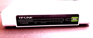Router TP-Link TL-WR740N 150 Mb/s 10/100 Wireless N senza cavo di alimentazione funziona - Foto 1 di 10