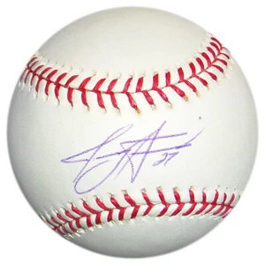 JEREMY HERMIDA SIGNED MLB BASEBALL w/ SIDSGRAPHS COA MARLINS RED SOX PADRES A's - Picture 1 of 3