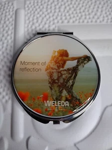 New Weleda Women's Pocket Mirror Moment of Reflection Folding Double-Sided  - Picture 1 of 13