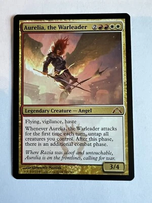 MTG Aurelia, the Warleader Gatecrash 143/249 Regular Mythic - Image 1 of 3