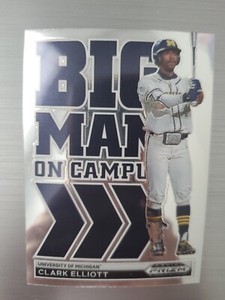 2022 Panini Prizm Draft Baseball CLARK ELLIOTT BIG MAN ON Campus