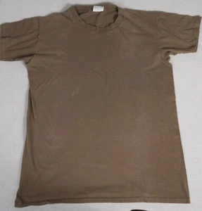 Vintage Union Underwear Co Unterhemd T-Shirt Braun Military Issued Army Herren Large - Bild 1 von 7