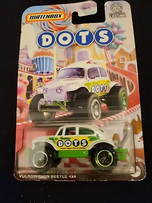 2024 Matchbox Candy Series DOTS - VOLKSWAGEN BEETLE 4X4  New - Image 1 of 2