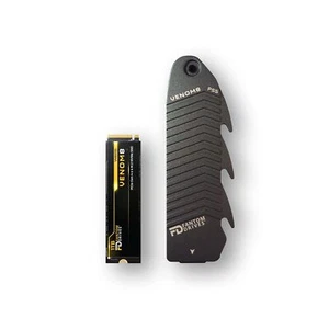 Fantom Drives 1TB NVMe Gen 4 M.2 SSD Upgrade Kit for Playstation 5 - VENOM8 P... - Picture 1 of 6
