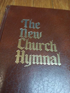 The New Church Hymnal 1976 Lexicon Hardcover Vintage 1970s Church Song Book Vtg - Picture 1 of 14