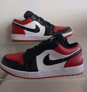 Nike Air Jordan 1 Low ,,Bred Toe'' Größe UK 11 EUR 46 (553558 612) - Bild 1 von 7