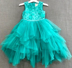 Disney Parks ARIEL Fancy Party Dress Holiday for Girl Size 5-6 years - Picture 1 of 19