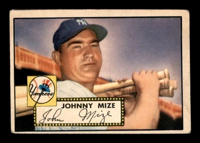 1952 Topps #129 Johnny Mize   G/VG X3498475 - Image 1 of 3