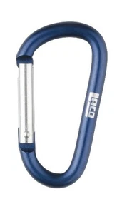 LACD - Accessory Biner blau 65mm Materialkarabiner Zubehör Klettern Schlusselbun - Bild 1 von 1