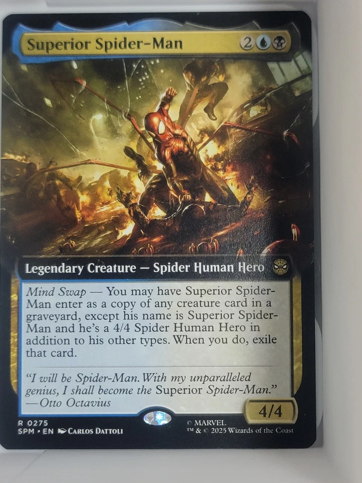 Superior Spider-Man (Extended Art) Non- Foil R Marvel's Spider-Man 275 NM - Image 1 of 1