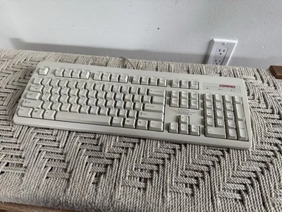 🍊Vintage Compaq Keyboard 166516-006 | Model RT235BTW Wired WORKS! - Image 1 of 4