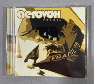 Aerovox - Frágil CD 2003 Puerto Rican Rock One Sacrifice Label - Imagen 1 de 3