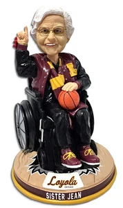Sister Jean Loyola Chicago Ramblers Wheelchair Bobblehead - Picture 1 of 1