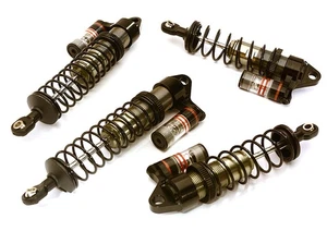 Piggyback Shock Set (4) for Traxxas 1/10 Slash 2WD & Nitro Slash 3760A 3762A - Picture 1 of 3