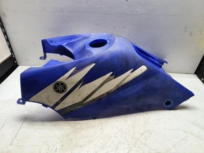 2006 Yamaha Wolverine 450 YFM450 4x4 OEM Fuel Tank Cover Gas Cell Plastic Blue - Image 1 of 4