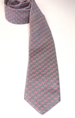 Knots For Hope 男式领带涤纶 Susan G. Komen 丝带现代 3 x 61 — 第 1/4 张图片