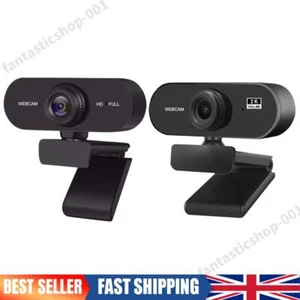 USB HD 1080P/2K Webcam with Microphone Business Webcam for PC Laptop Desktop - Afbeelding 1 van 18