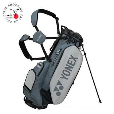 Yonex Carry Stand Bag 9.5in 5way Divider Lightweight 2.6kg Dark Gray/Silver - Image 1 of 4