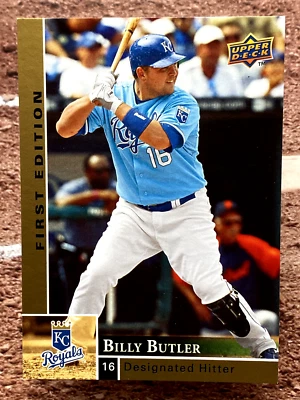 Billy Butler #132 2009 Upper Deck primera edición Foto 1 de 2