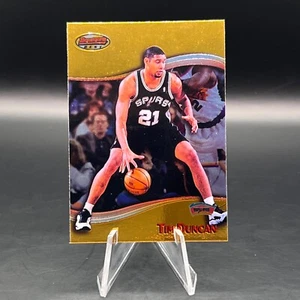 1998-99 Bowman's Best - Tim Duncan #50 San Antonio Spurs - Picture 1 of 2