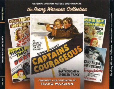 Franz Waxman – Captains Courageous: The Franz Waxman Collection 4CD BOX / OOP - Bild 1 von 2