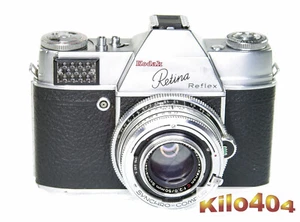 Kodak Retina Reflex ✯ Analog SLR ✯ Schneider Kreuznach Xenon 50mm 1:2,0 ✯ - Picture 1 of 7