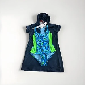 Spyder • 2-Piece Girls' Swimsuit Breathable • M(10) - Picture 1 of 5