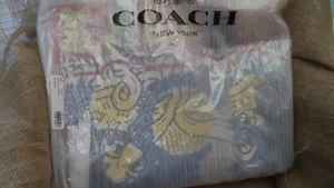 COACH 5227 Disney Mickey Mouse x Keith Haring tote 42 Blue Multi NWT SEALED WRAP - Picture 1 of 8