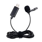 Lavalie USB Hands-free Cord Line Omnidirectional Microphone for Computer Laptop