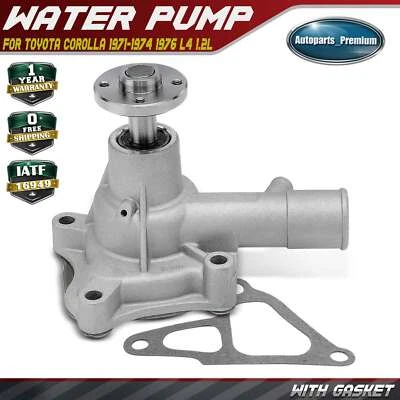 Bomba de agua del motor para Toyota Corolla 1971 1972 1973 1974 1976 L4 1,2 L 1610029026 Foto 1 de 4