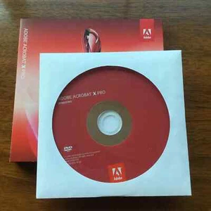 Adobe Acrobat X Pro Full Retail Version for Windows PC - Picture 1 of 4