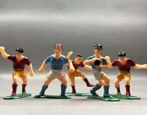 Mini Figurine Calciatori Rugby/Calciatori Vintage Cake Toppers Decorazioni Panetteria - Foto 1 di 18