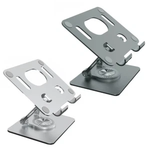 Adjustable Laptop Holder Stand Tablets Pad Phone Cooling Riser 360° Rotating - Afbeelding 1 van 10