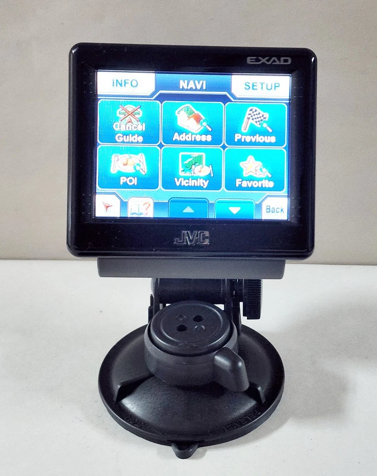JVC Portable EXAD Navigation GPS KV-PX9B - Image 1 of 4
