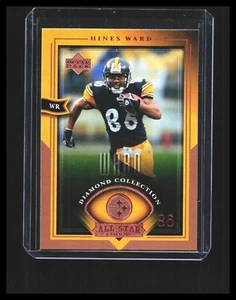 2004 Hines Ward Upper Deck Diamond Collection All-Star #25 Pittsburgh Steelers - Picture 1 of 3