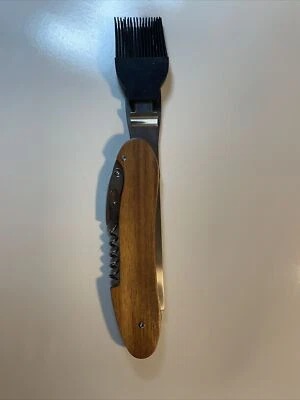 Multiherramienta cuchillo suizo para asar a la parrilla - Fantástica herramienta para parrilla Foto 1 de 4