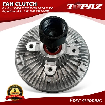 Cooling Fan Clutch Fits 1997-2005 Ford E-150 E-250 F-150 F-250 F-350 Expedition - Image 1 of 4